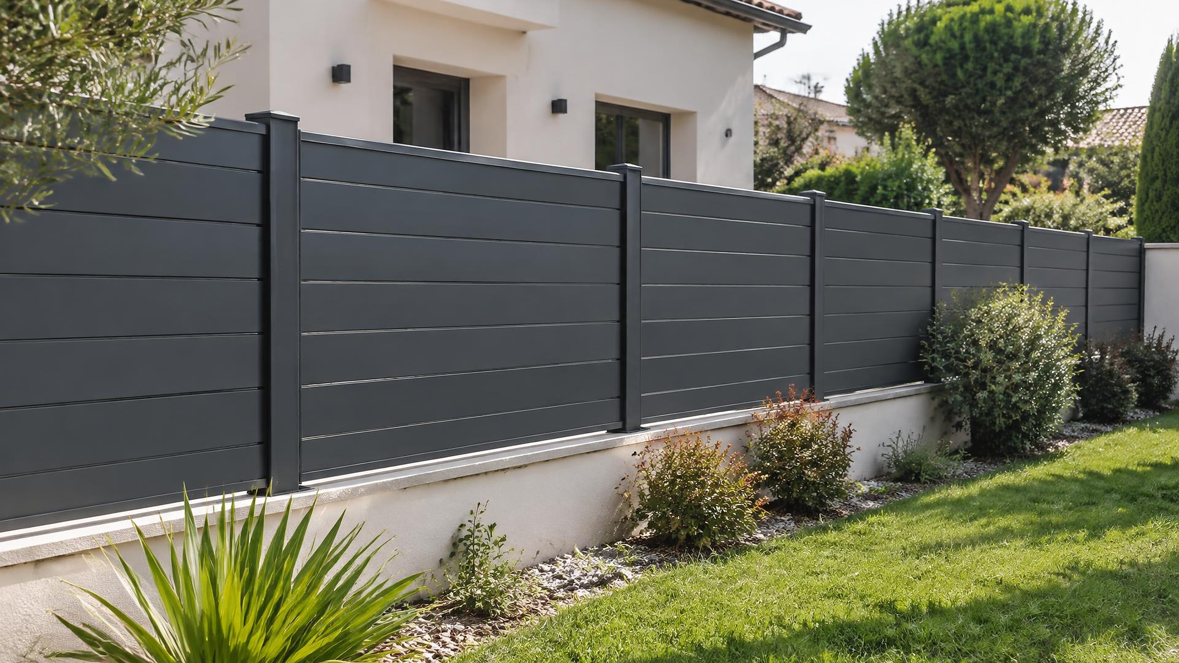 Clôtures Alu, modernes & durables Baufit