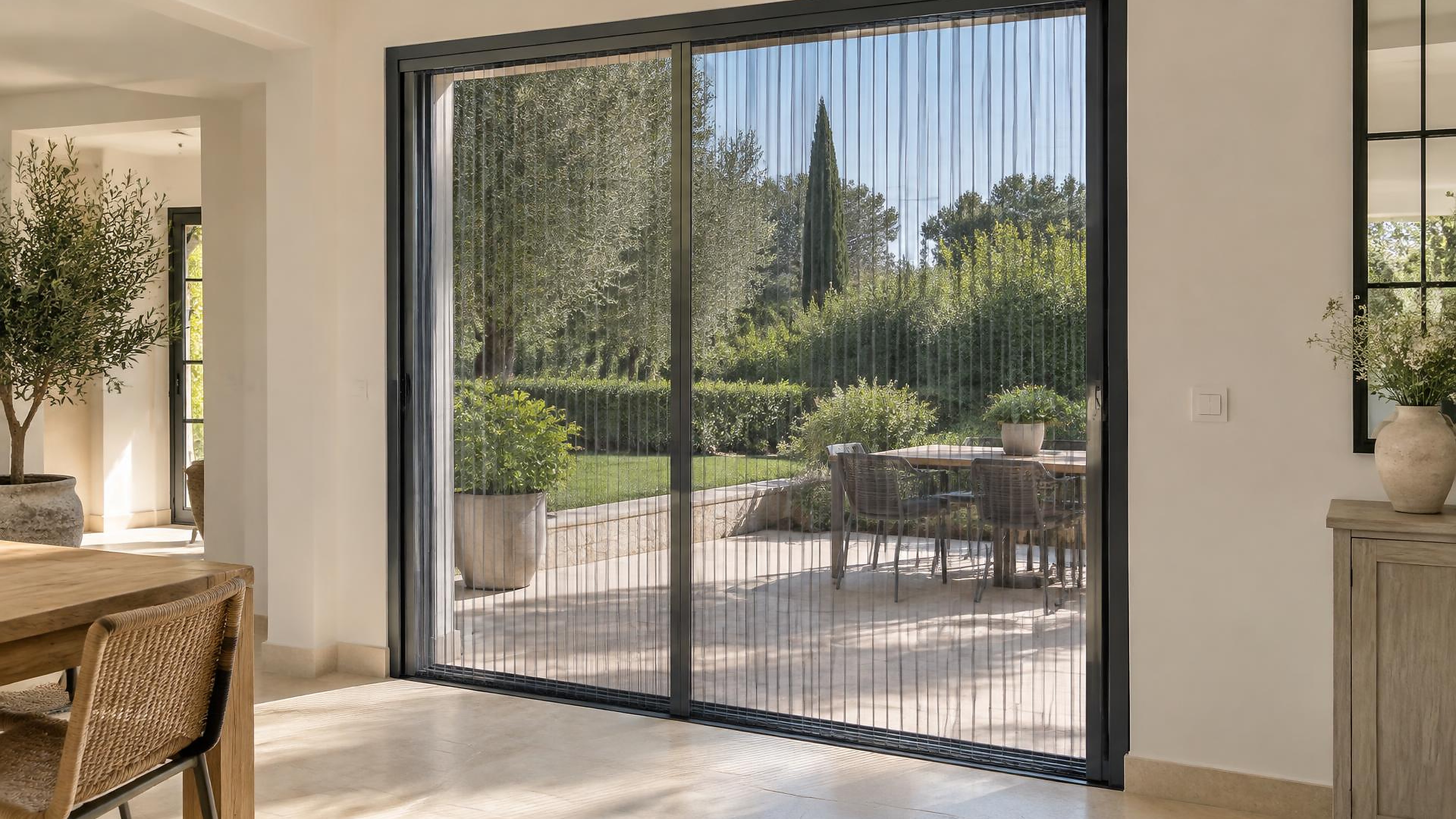 Moustiquaires Plissées sur mesure Baufit